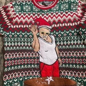 Salt Bae Ugly Christmas Sweater